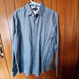 XL gray/blue Banana Republic dress shirt